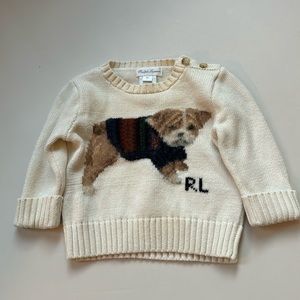 GUC Ralph Lauren Baby Dog Sweater